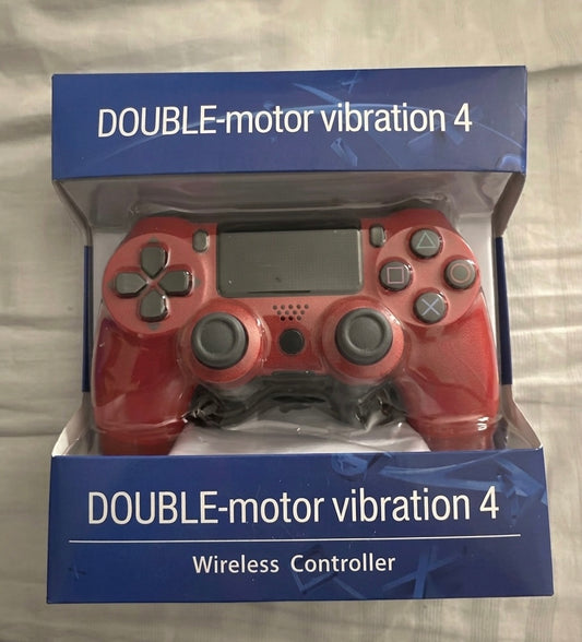 Wireless Controller for PS4 - Vibrant Scarlet Red Edition